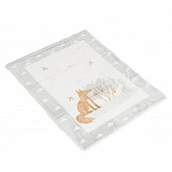 Sherpa blanket 80/110 cm Little friends gray