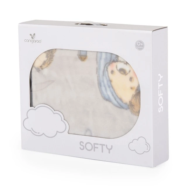 Blanket 110/140 Softy Lovely day gray
