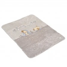 Одеяло 110/140 Softy Lovely day сив