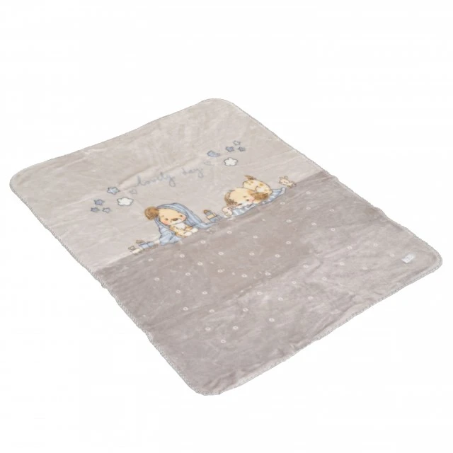 Blanket 110/140 Softy Lovely day gray