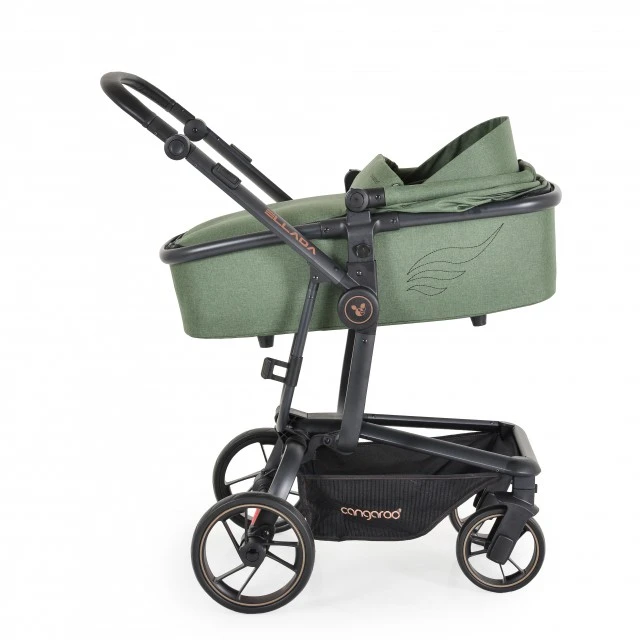 Combined stroller 2 in 1 Ellada green