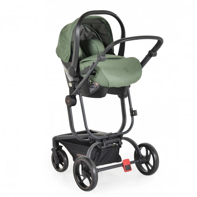 Combined stroller 2 in 1 Ellada green