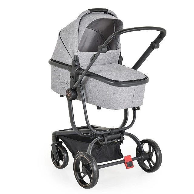 Combined stroller Ellada 2 in 1 gray