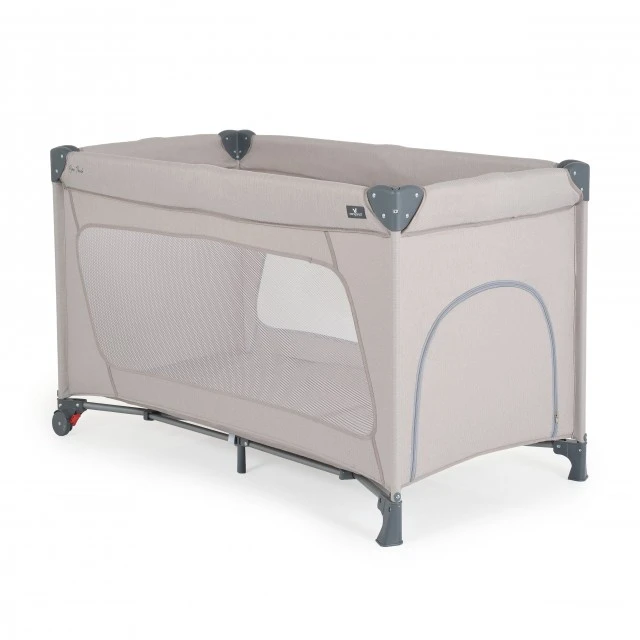 One touch light gray playpen