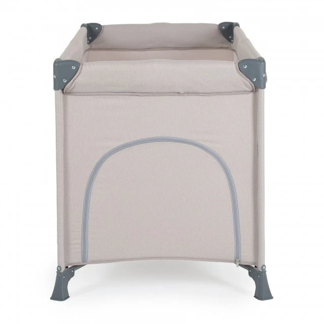 One touch light gray playpen