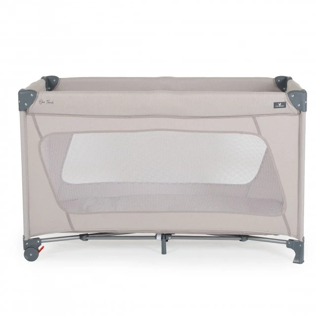 One touch light gray playpen