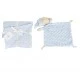 Blanket 75/100 cm with toy Bennie blue