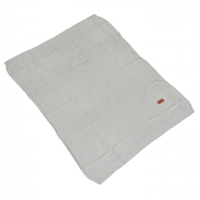 Blanket 80/100 cm Popcorn gray
