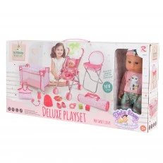 Doll 36cm pink set 88869