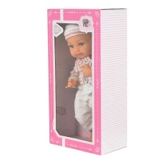 Doll 36cm with pacifier and bottle 6213