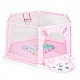 Playpen 146 cm with 50 balls pink - 7061B