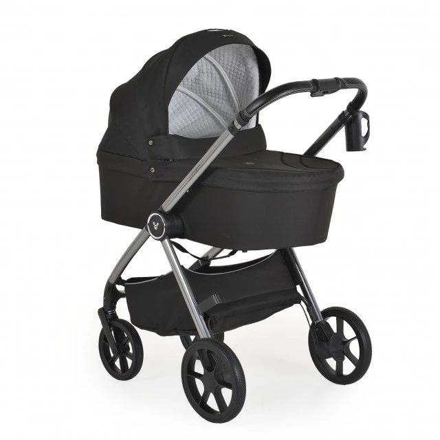 Комбинирана количка 3 в 1 Unique Carbon-Black
