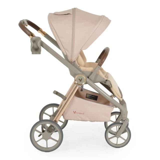 Комбинирана количка 3 в 1 Unique Macadamia-Beige