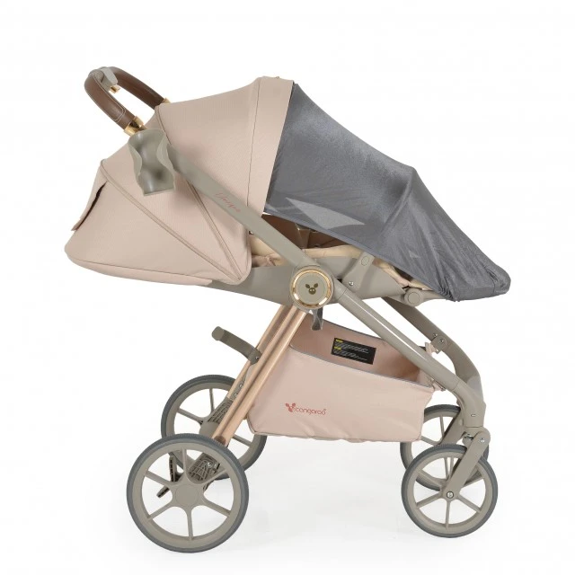 Комбинирана количка 3 в 1 Unique Macadamia-Beige