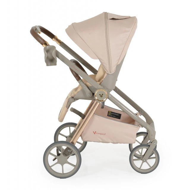 Комбинирана количка 3 в 1 Unique Macadamia-Beige