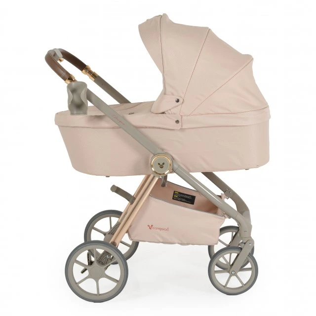 Комбинирана количка 3 в 1 Unique Macadamia-Beige