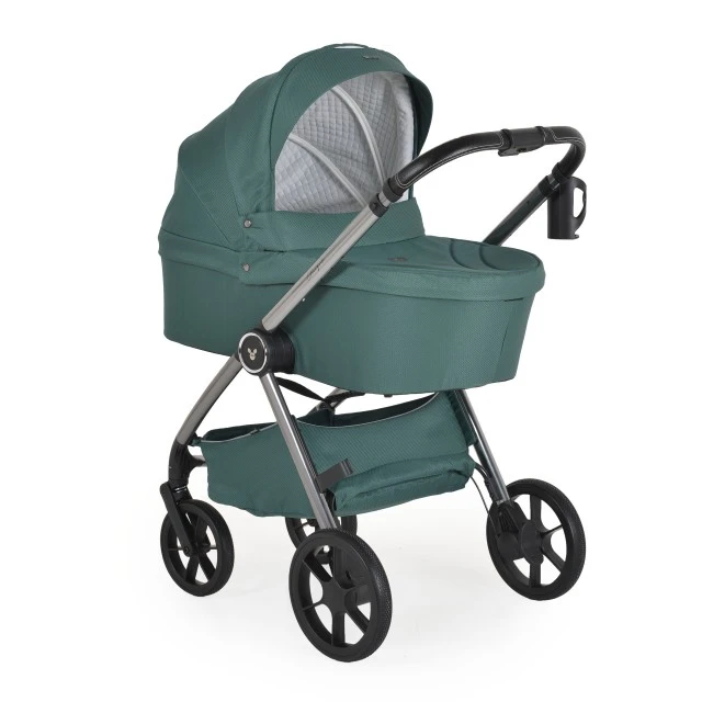 Комбинирана количка 3 в 1 Unique Pine-Green