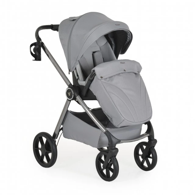 3 in 1 Combination Stroller Unique Cloud-Silver