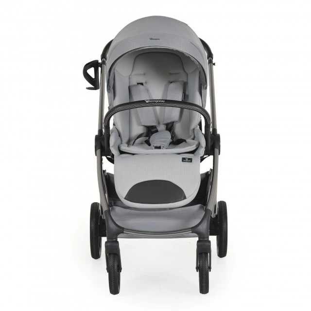 3 in 1 Combination Stroller Unique Cloud-Silver