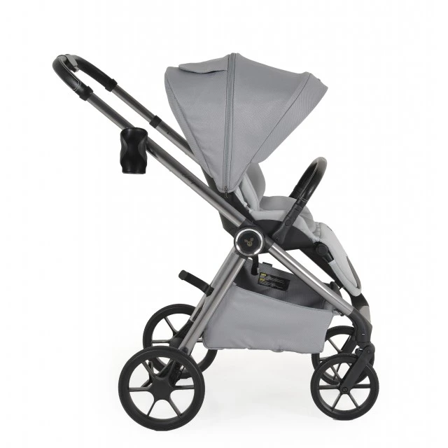 3 in 1 Combination Stroller Unique Cloud-Silver