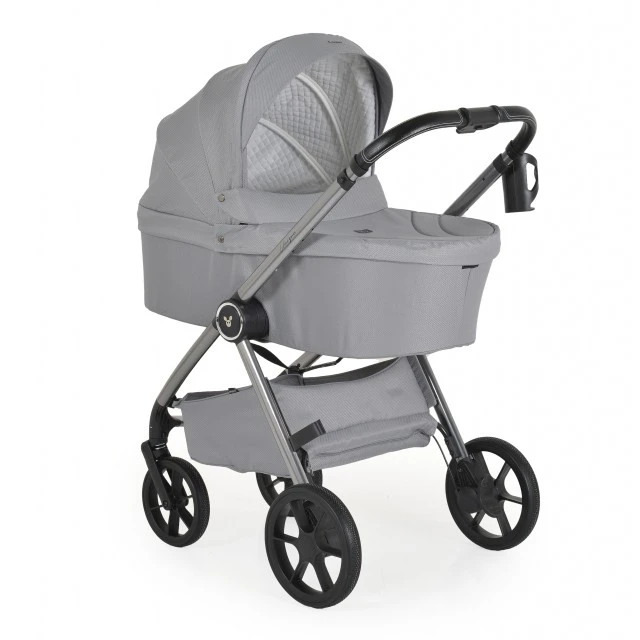 3 in 1 Combination Stroller Unique Cloud-Silver