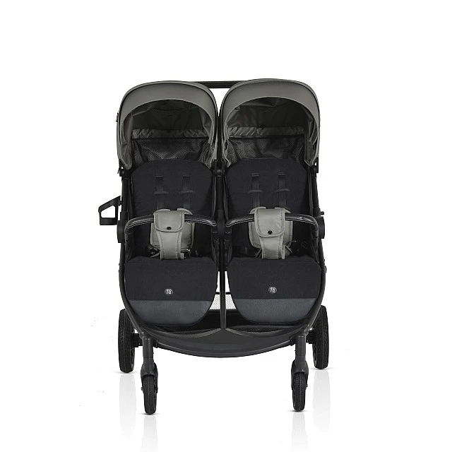 Twin stroller TwinGo Mineral green