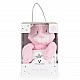 Blanket 90/75 cm with toy Rory Bear pink