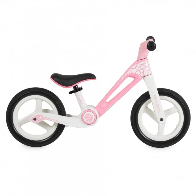 Folding balance bike pink