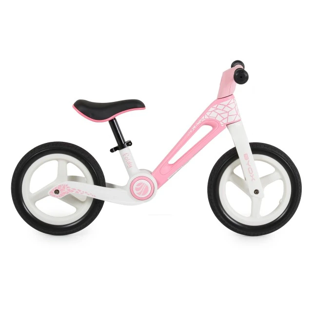 Folding balance bike pink