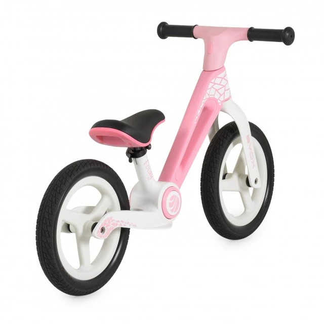 Folding balance bike pink