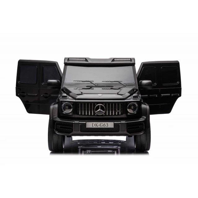 Battery-powered SUV Mercedes G63 4x4 metallic black