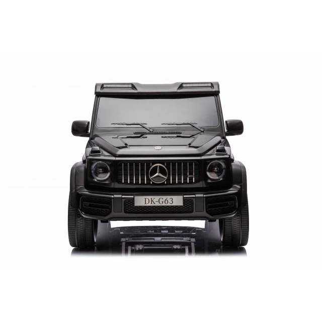 Battery-powered SUV Mercedes G63 4x4 metallic black