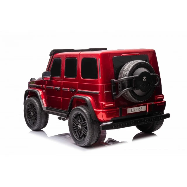 Акумулаторен джип Mercedes G63 4x4 мет.червен