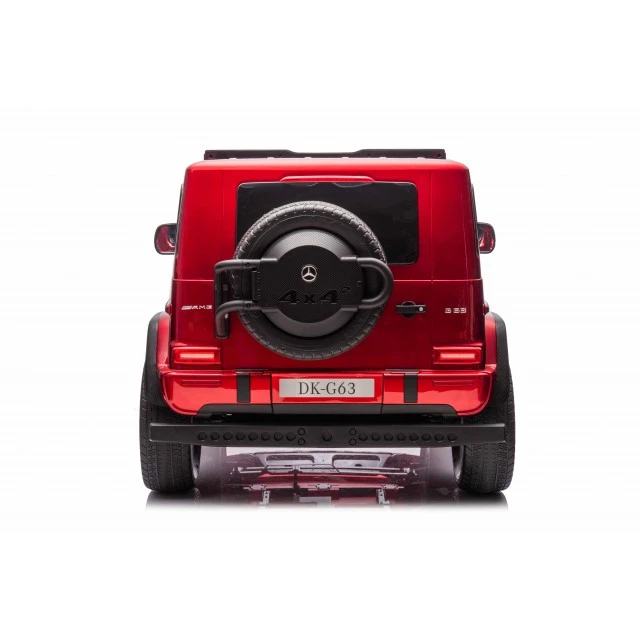 Акумулаторен джип Mercedes G63 4x4 мет.червен