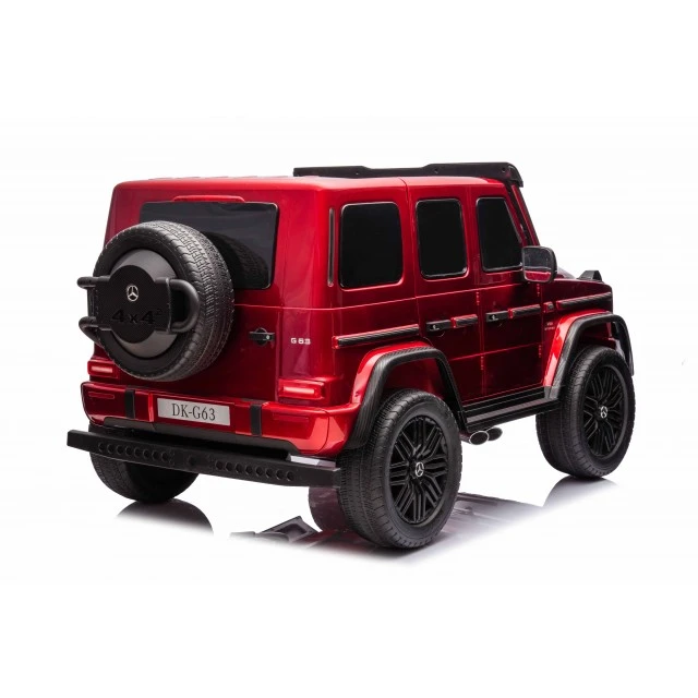 Акумулаторен джип Mercedes G63 4x4 мет.червен