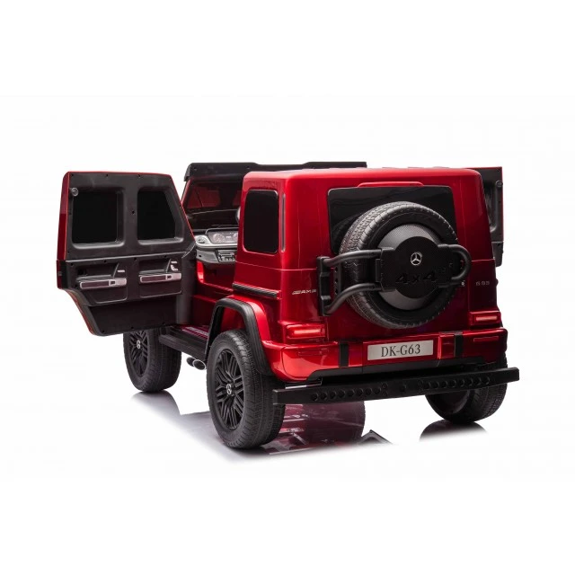 Акумулаторен джип Mercedes G63 4x4 мет.червен