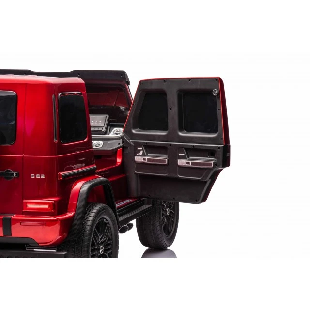 Акумулаторен джип Mercedes G63 4x4 мет.червен