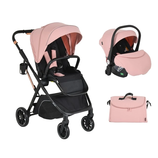 Bingo Pink-icing 2-in-1 Combination Stroller