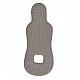 Car seat cushion 40-87 cm AIRLUXE gray