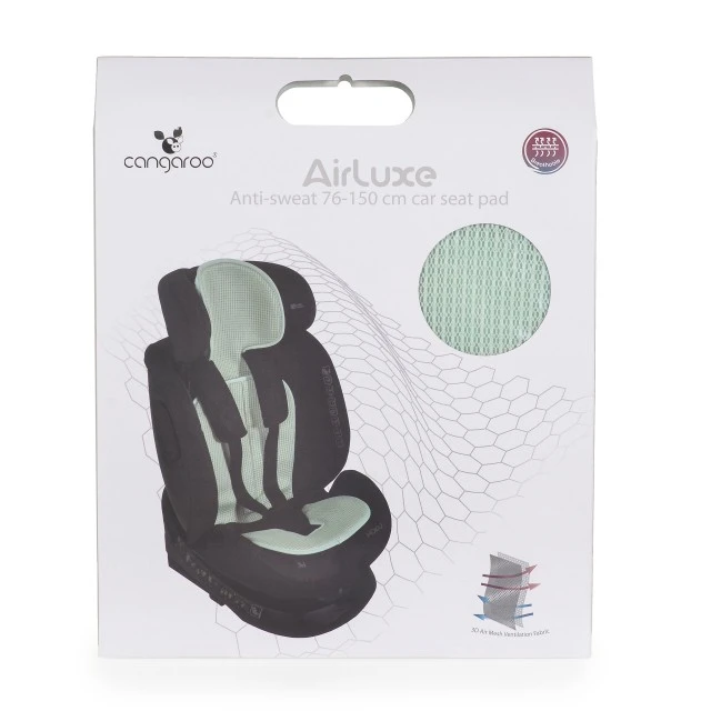 Car seat cushion 76-150 cm AIRLUXE mint