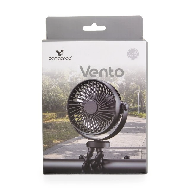 Vento portable stroller fan