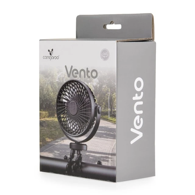Vento portable stroller fan