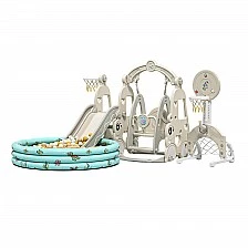 Swing with slide 7in1 Playground