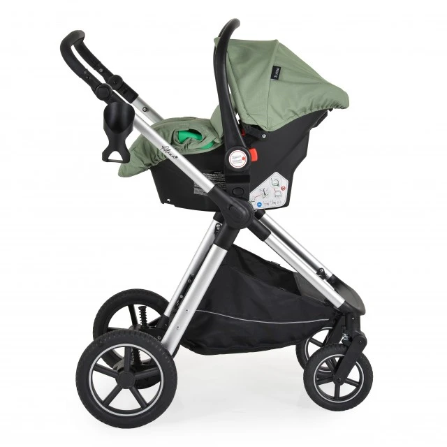Alina Dark-Green Combination Stroller
