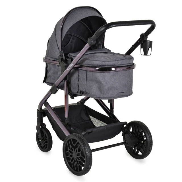 All road Grey combination stroller