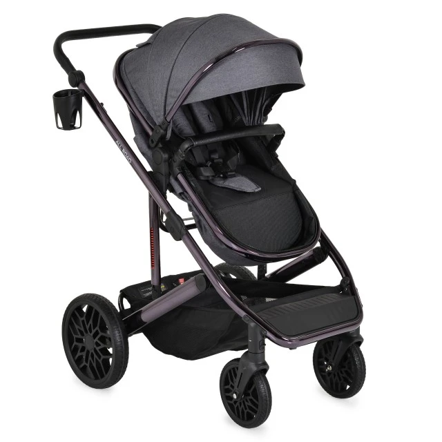 All road Grey combination stroller