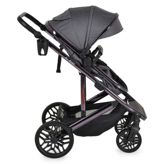 All road Grey combination stroller
