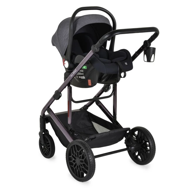 All road Grey combination stroller