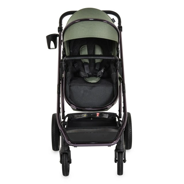 All road Dark-green combination stroller