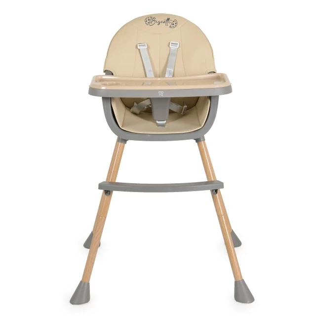 High chair Biscotti 2 in 1 beige
